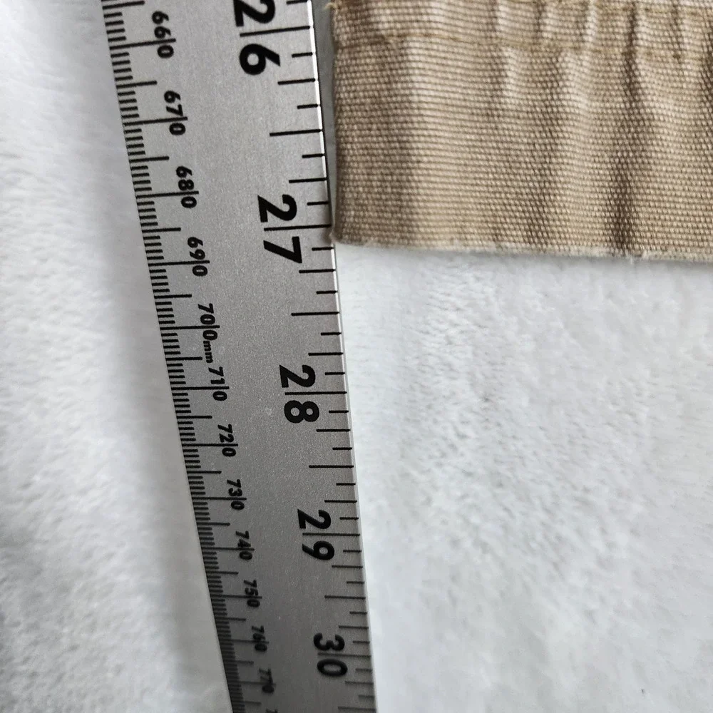 Duluth Trading Co Flex‎ Fire Hose Work Pants Men's 44x30 Khaki Canvas Utility